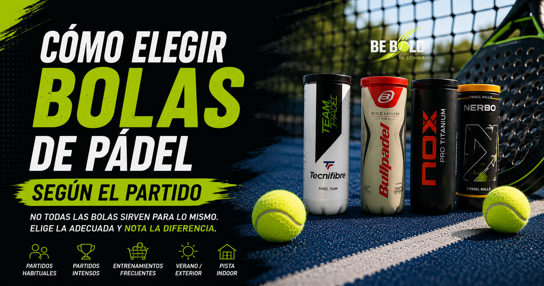 Cómo elegir bolas de pádel