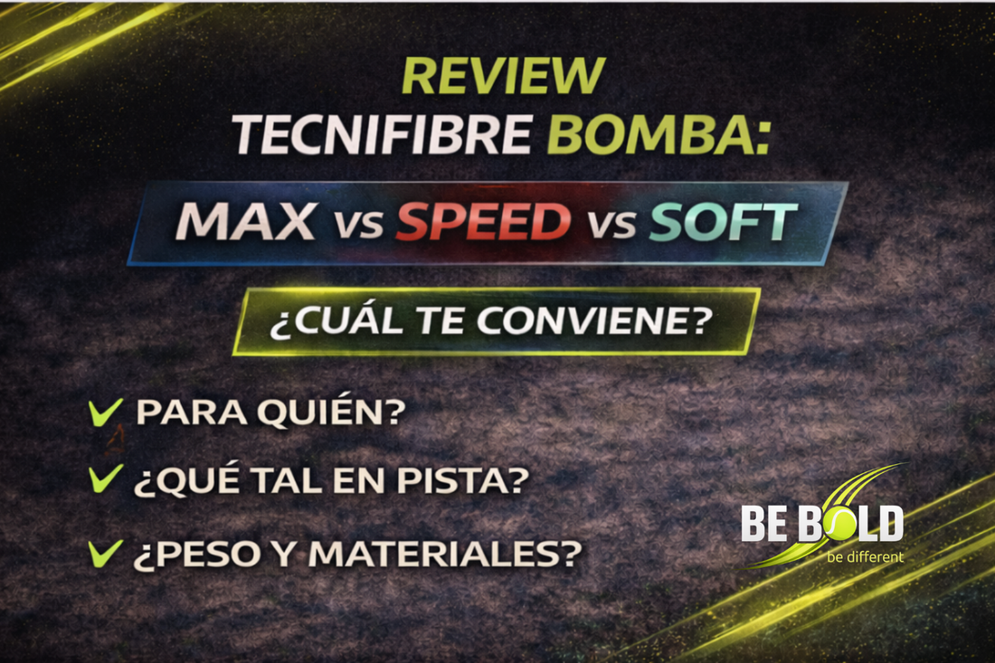 Review Tecnifibre Bomba: Max vs Speed vs Soft