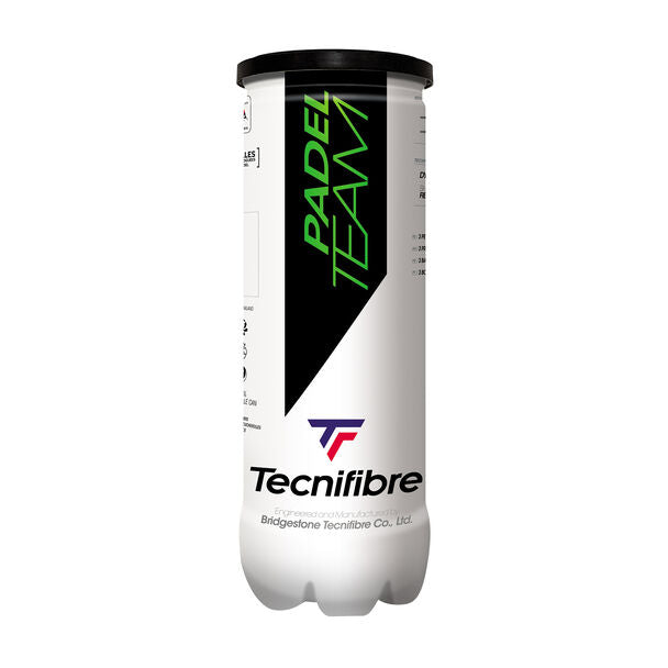 BOTE 3 PELOTAS DE PÁDEL TECNIFIBRE TEAM