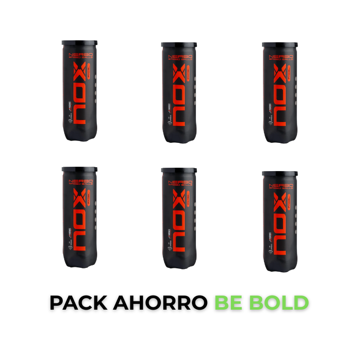 Super Pack 6 Botes Pelotas NERBO | Máximo Ahorro y Rendimiento