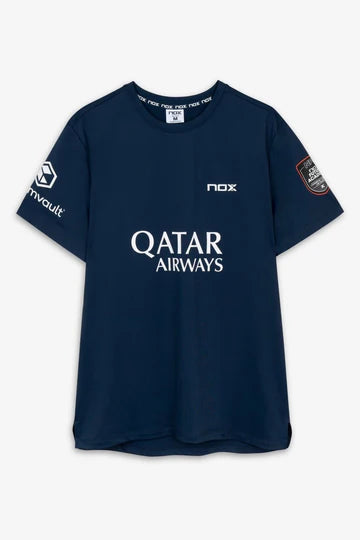 Camiseta Sponsors AT10 Azul Oscuro de Agustín Tapia 2026