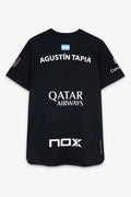 Camiseta Sponsors AT10 Negro de Agustín Tapia 2026