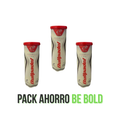 PACK DE 3 BOTES CON 3 PELOTAS DE PÁDEL BULLPADEL PREMIUM PRO